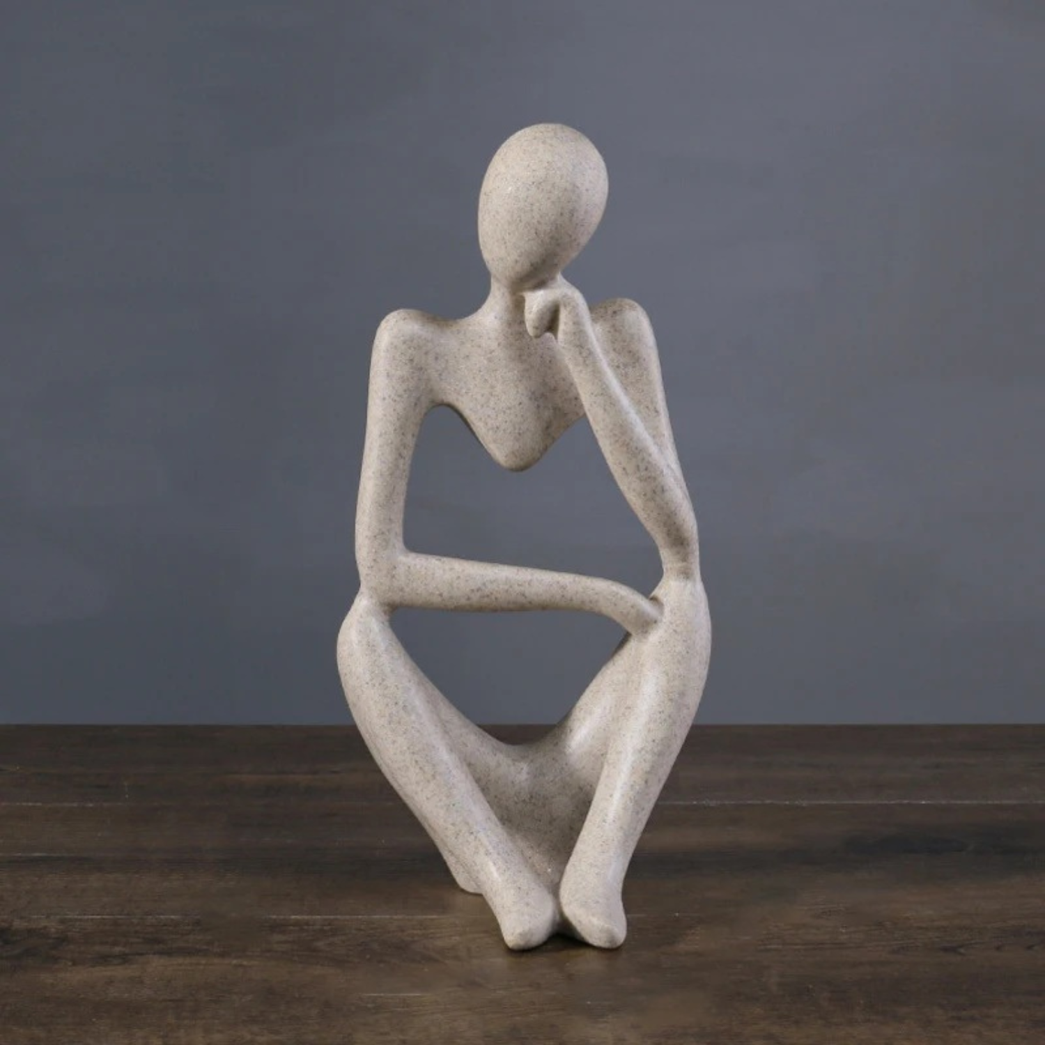 Imogen | Scandinavian Abstract Art Figurine - Mini thinks again - Sculptures